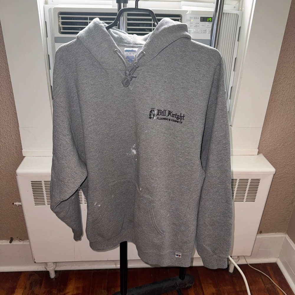 Russell Athletic Gray Hoodie Sweater